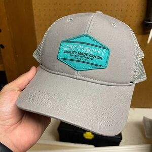 Carhartt Men's Canvas MeshBack Work Patch Hat